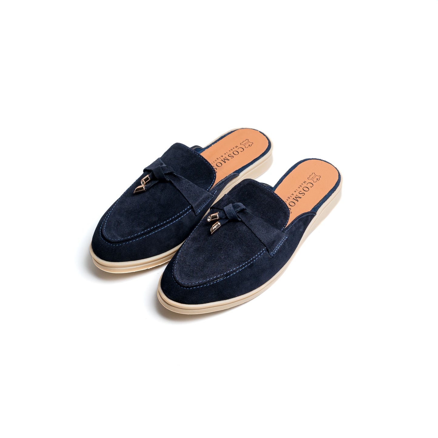 Estiva Marron Nubuck Cuir Véritable