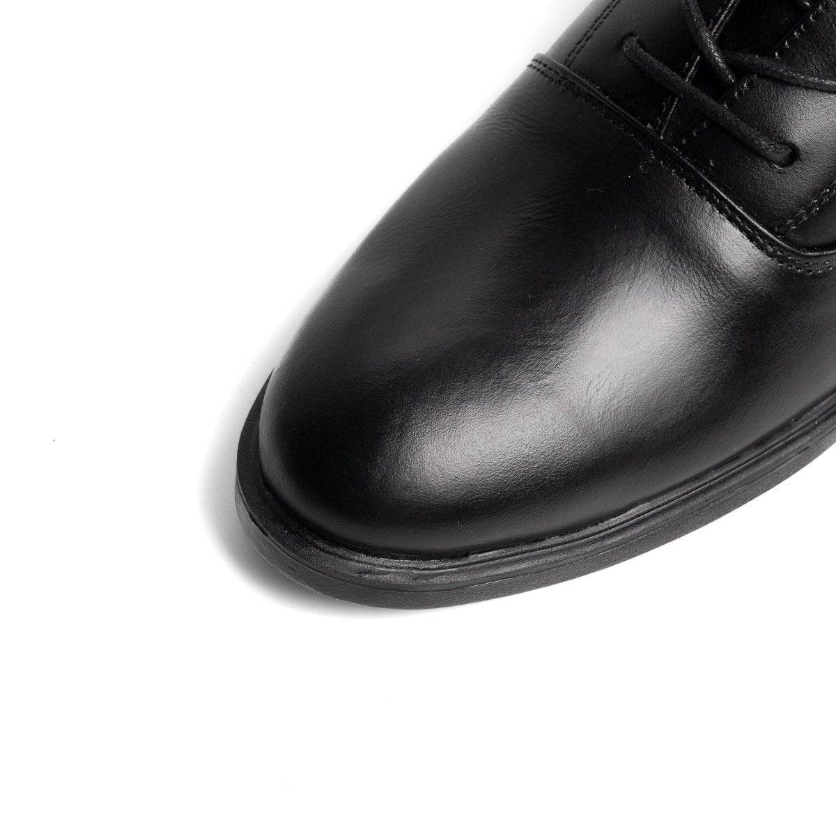 Boots Derby Noir | Le cuir brut pour ceux qui marchent dans la boue avec classe | - Cosmos - Algerie