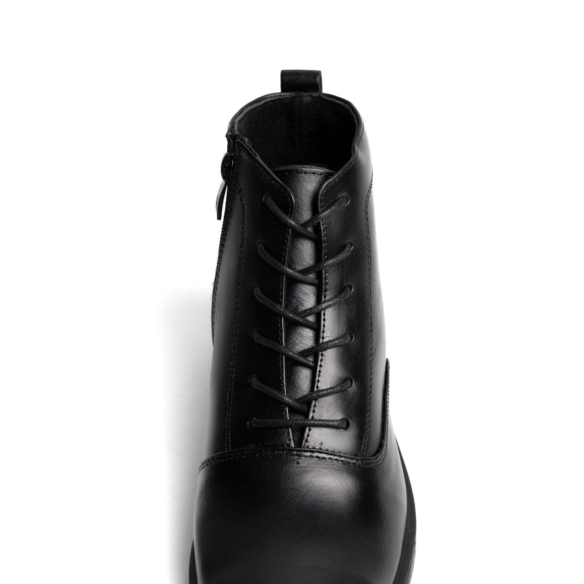 Boots Derby Noir | Le cuir brut pour ceux qui marchent dans la boue avec classe | - Cosmos - Algerie
