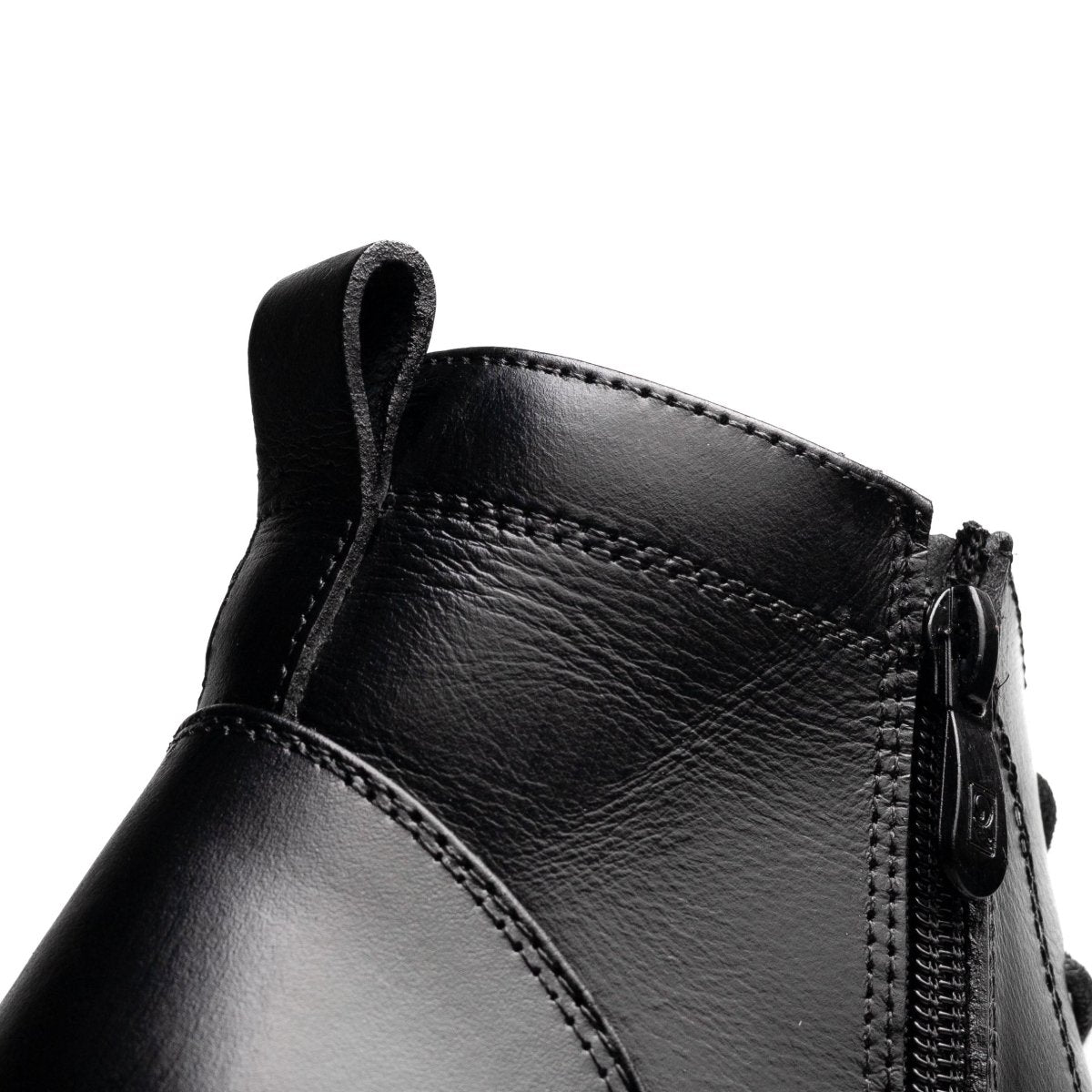 Boots Derby Noir | Le cuir brut pour ceux qui marchent dans la boue avec classe | - Cosmos - Algerie