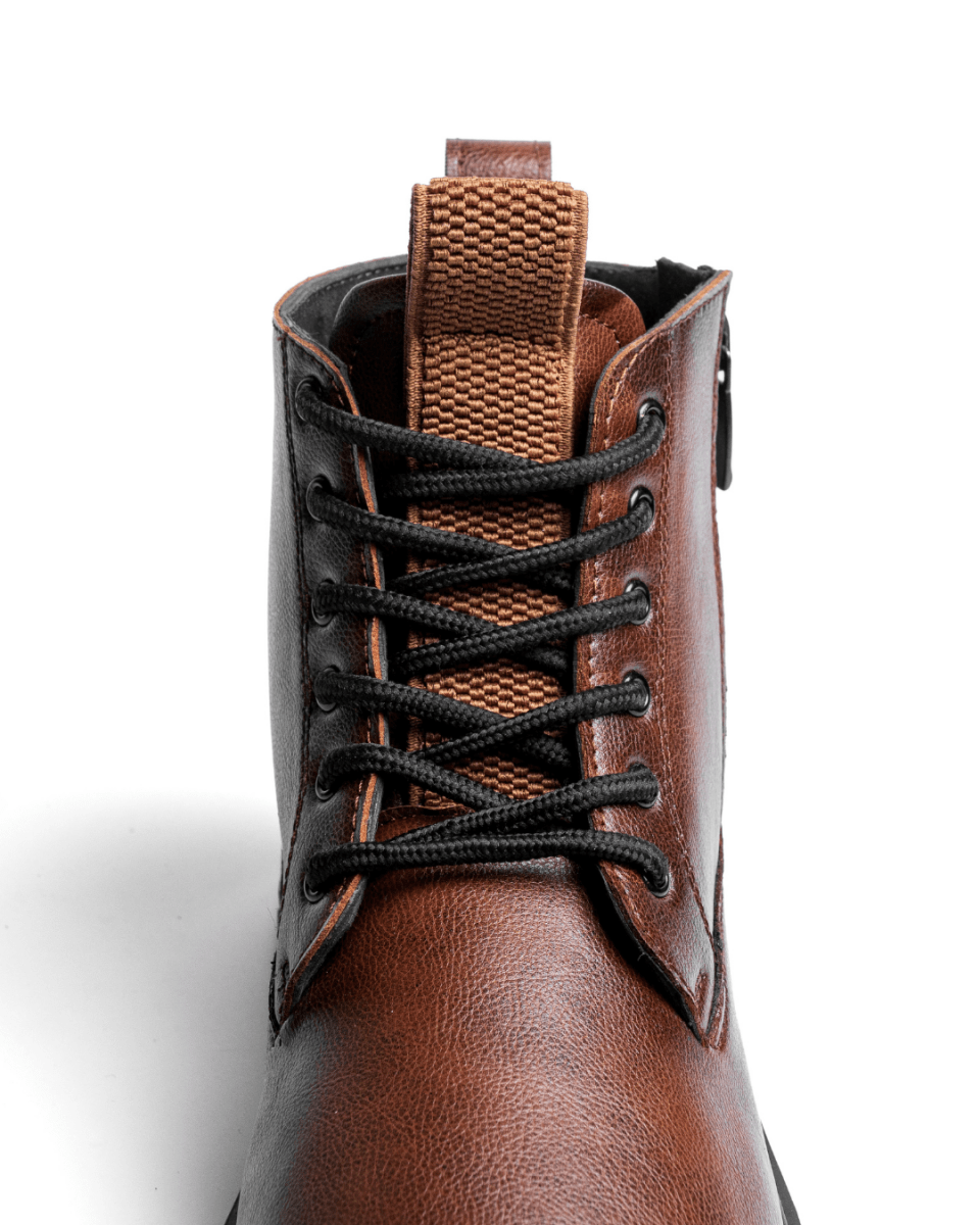 Boots V3 Marron— Solidité, style & audace - Cosmos - Algerie