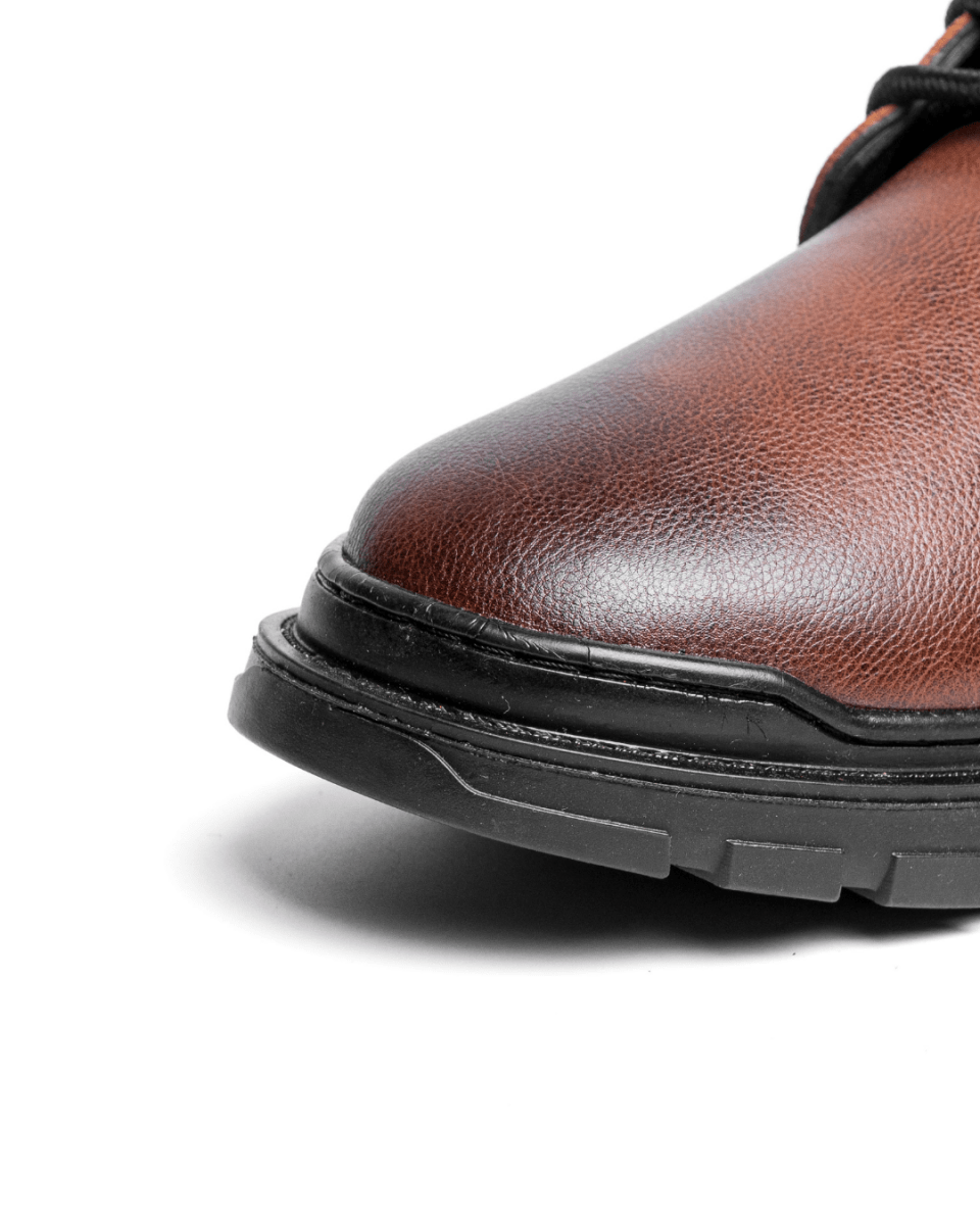 Boots V3 Marron— Solidité, style & audace - Cosmos - Algerie