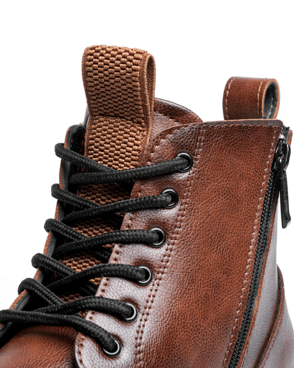 Boots V3 Marron— Solidité, style & audace - Cosmos - Algerie