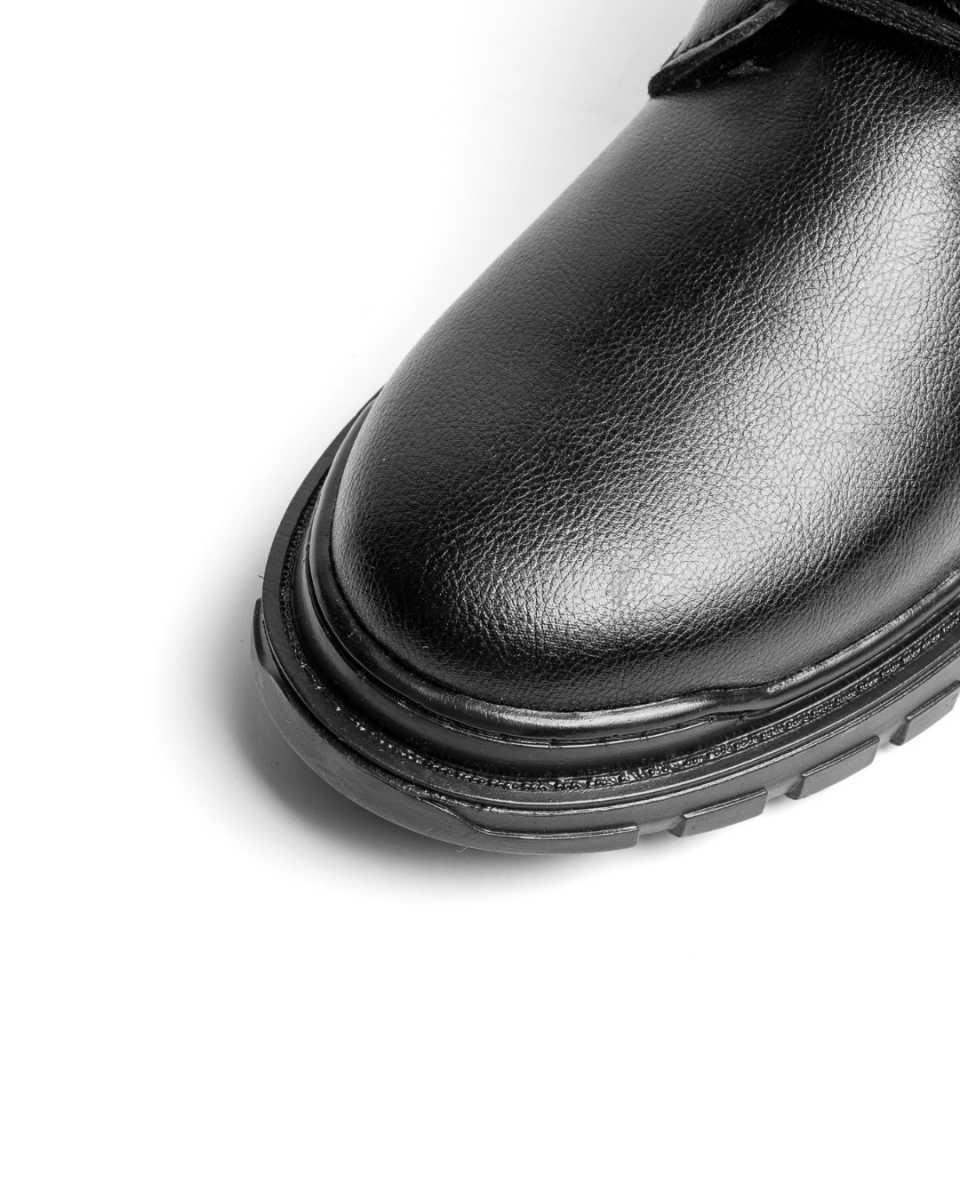 Boots V3 Noire — Solidité, style & audace - Cosmos - Algerie