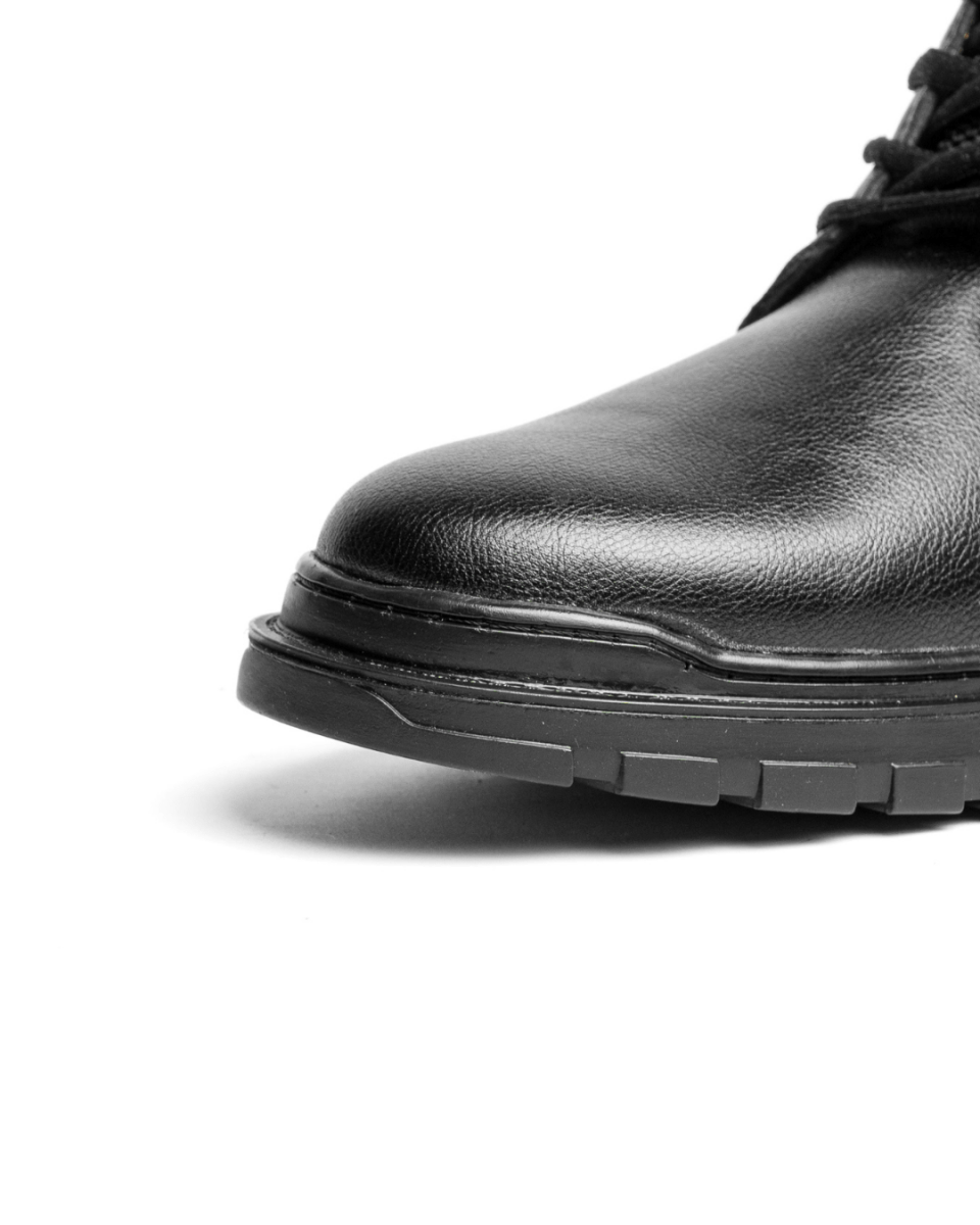 Boots V3 Noire — Solidité, style & audace - Cosmos - Algerie
