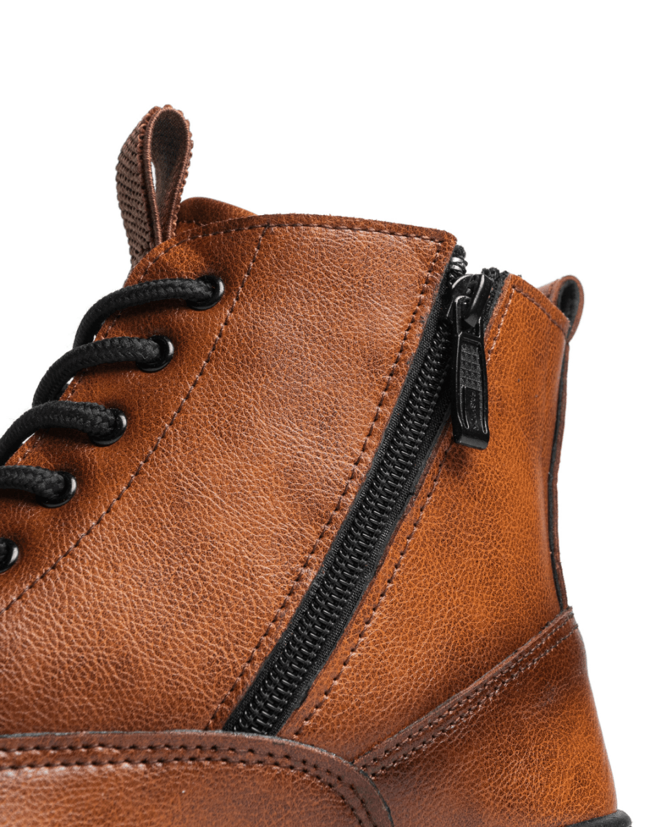 Boots V3 Tabac— Solidité, style & audace - Cosmos - Algerie