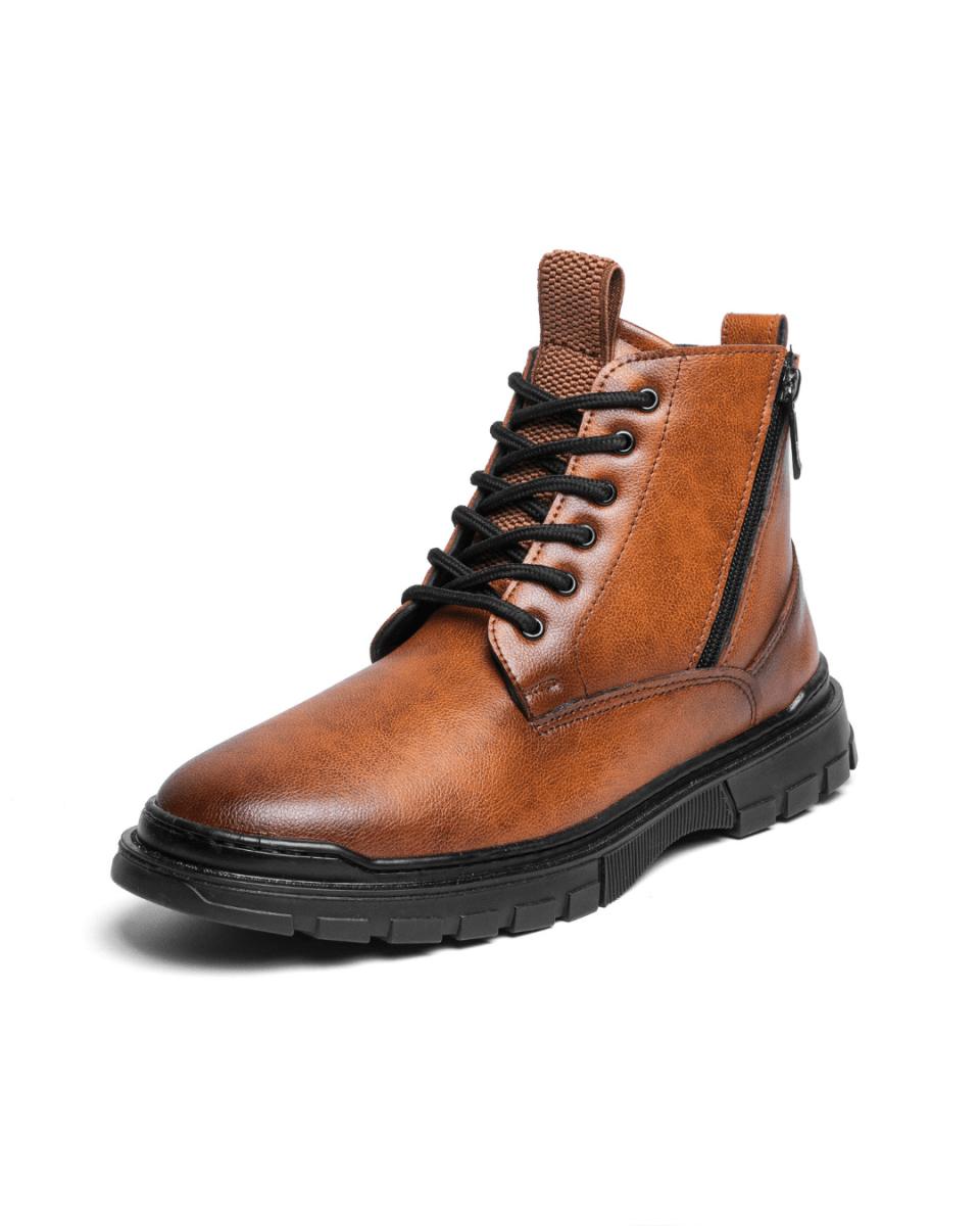 Boots V3 Tabac— Solidité, style & audace - Cosmos - Algerie