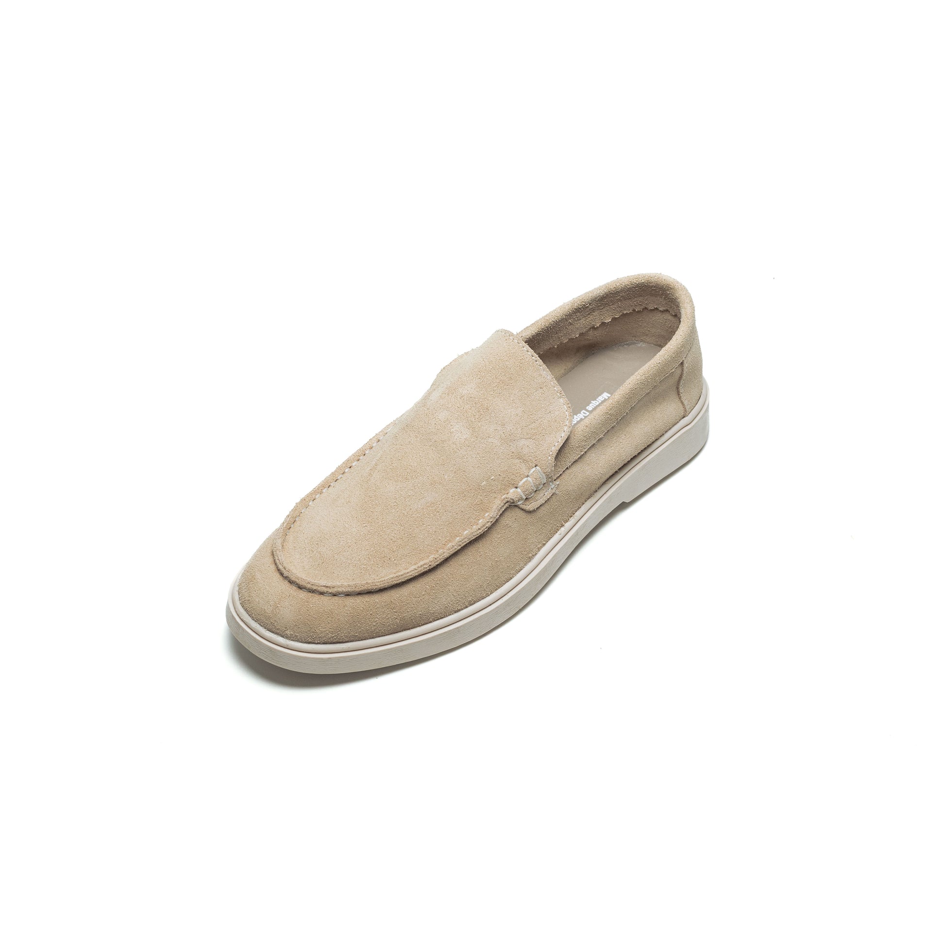 Cosmos Alviero Beige Écru  - Véritable Daim