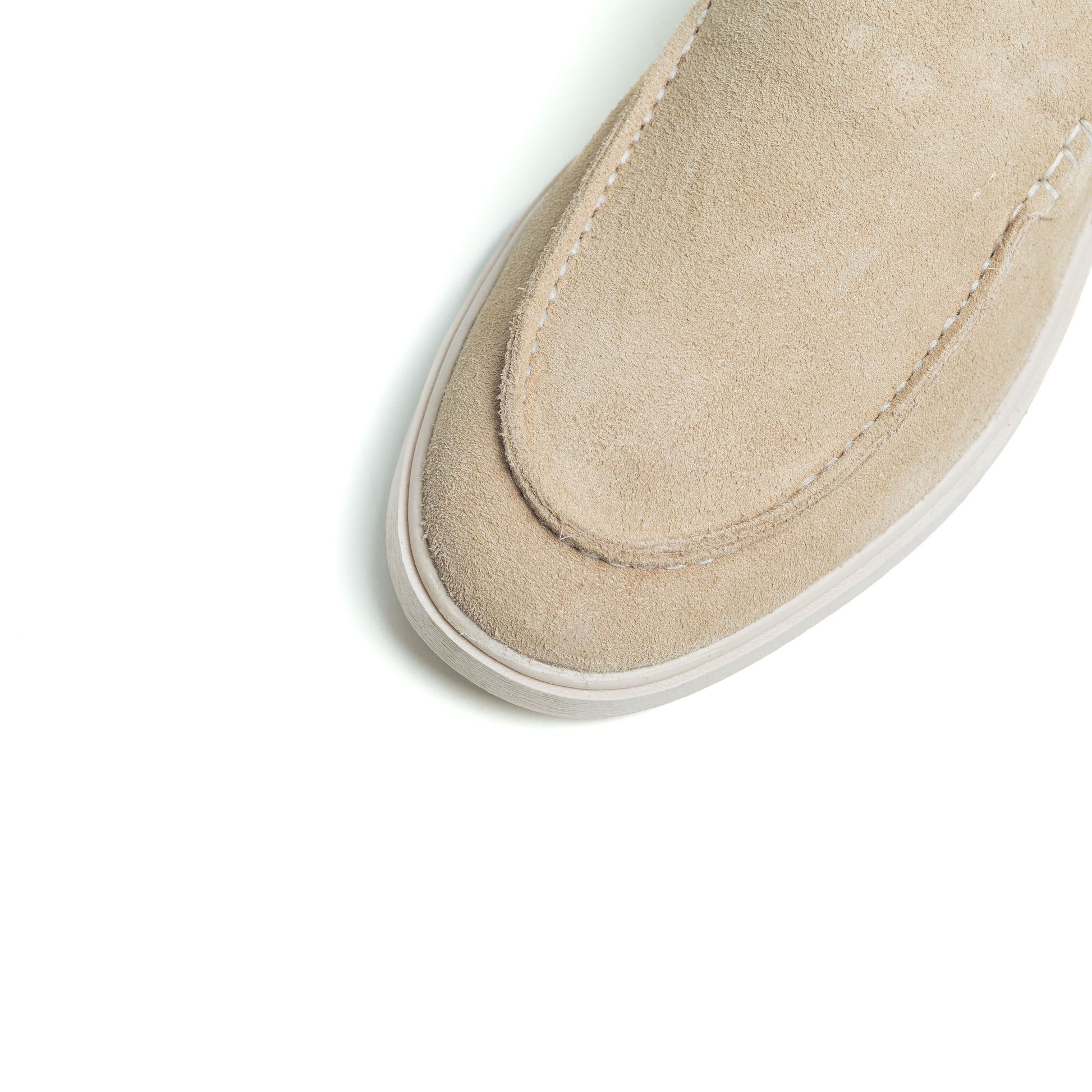 Cosmos Alviero Beige Écru  - Véritable Daim