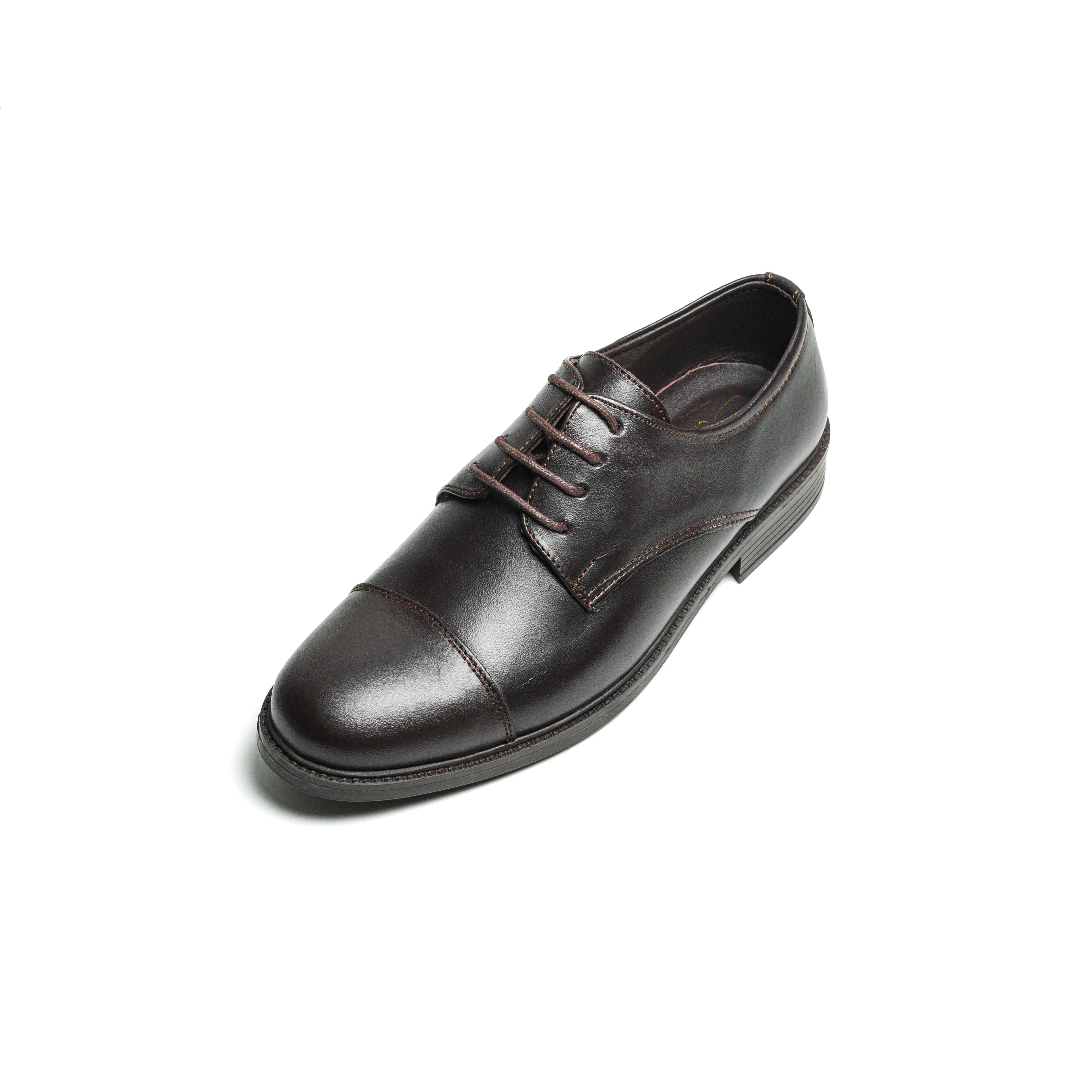 Image of Vendome  Marron - Cuir véritable (Richelieu)