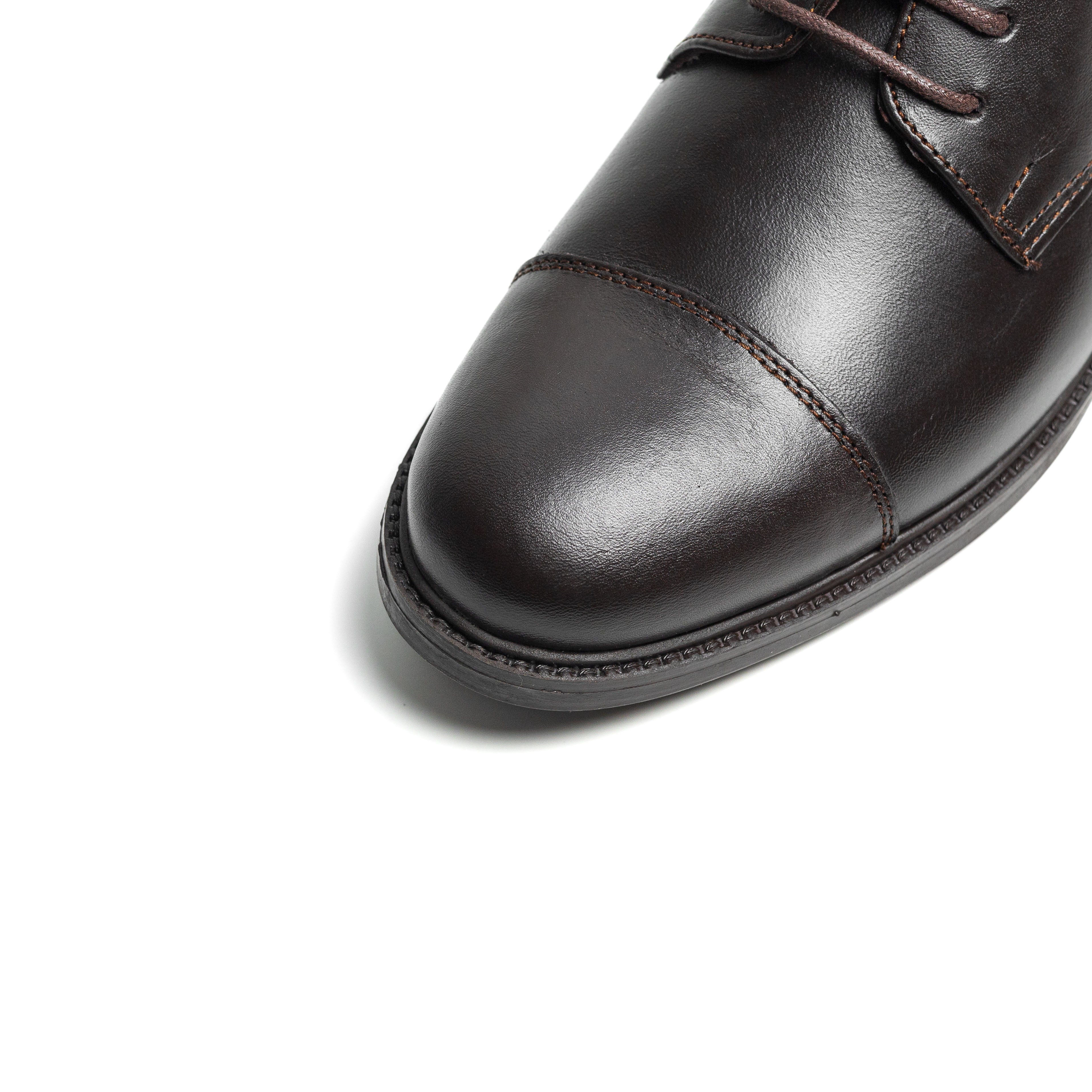 Image of Vendome  Marron - Cuir véritable (Richelieu)