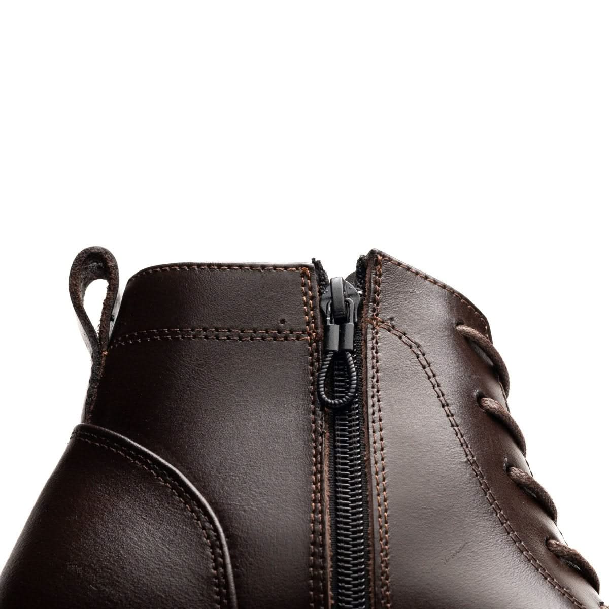 Image of Boots Derby Marron | Le cuir brut pour ceux qui marchent dans la boue avec classe | - Cosmos - Algerie