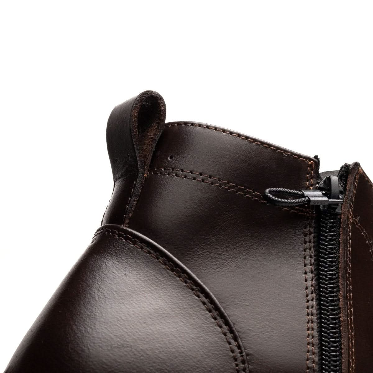 Image of Boots Derby Marron | Le cuir brut pour ceux qui marchent dans la boue avec classe | - Cosmos - Algerie