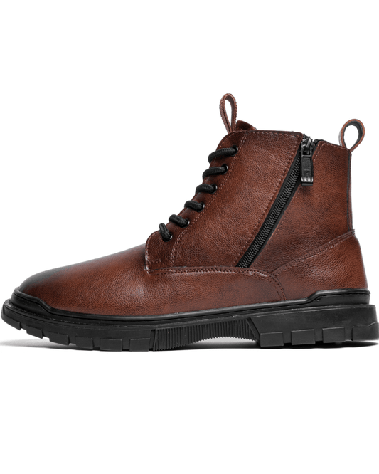 Boots V3 Marron— Solidité, style & audace - Cosmos - Algerie
