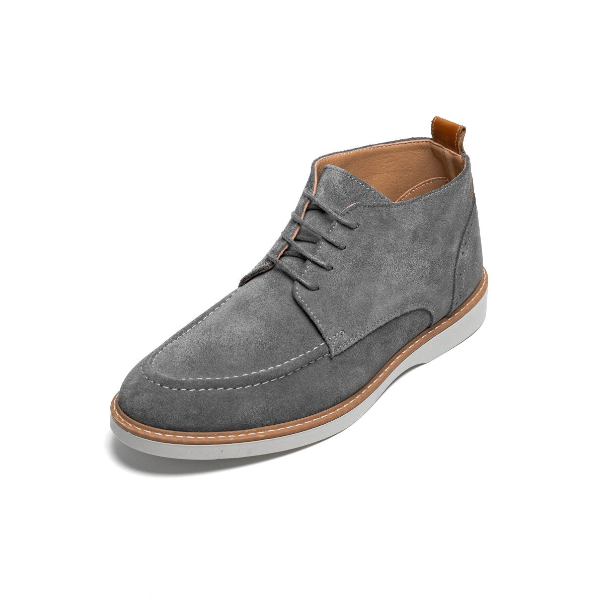 Image of Camden Boots Gris (Cuir) - Cosmos-Algerie