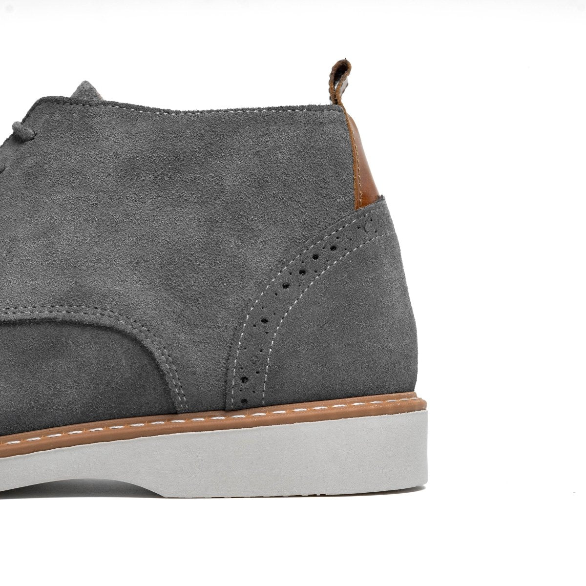 Image of Camden Boots Gris (Cuir) - Cosmos-Algerie
