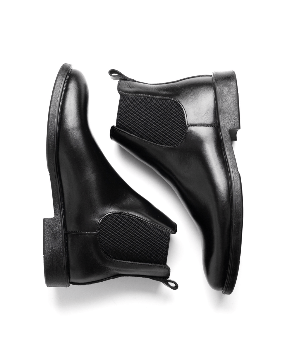 Image of حذاء تشيلسي أنيق أسود – السلاح النهائي للأسلوب الرصين – كوزموس – الجزائر