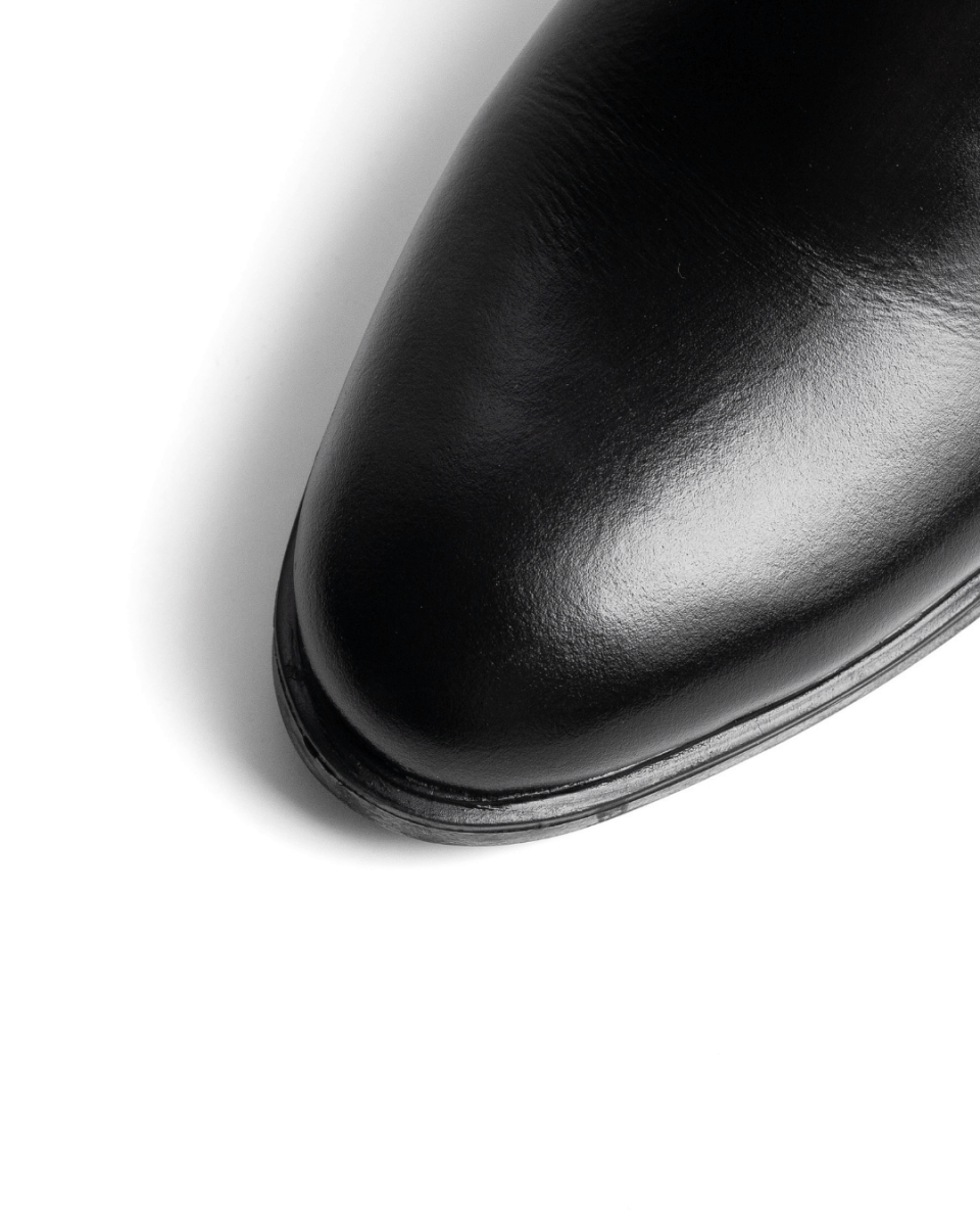 Image of حذاء تشيلسي أنيق أسود – السلاح النهائي للأسلوب الرصين – كوزموس – الجزائر