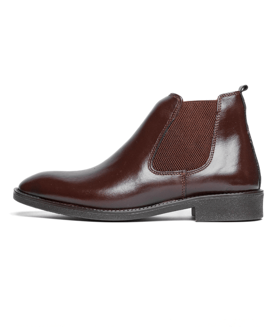 Chelsea Boots Marron - Cuir véritable - Cosmos - Algerie