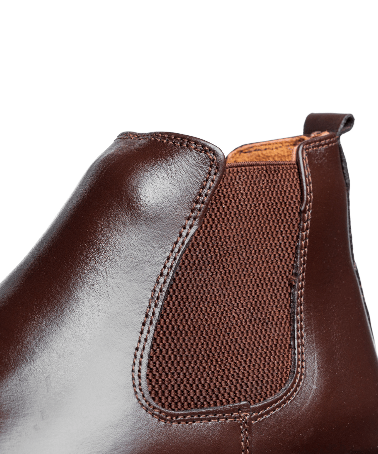 Chelsea Boots Marron - Cuir véritable - Cosmos - Algerie