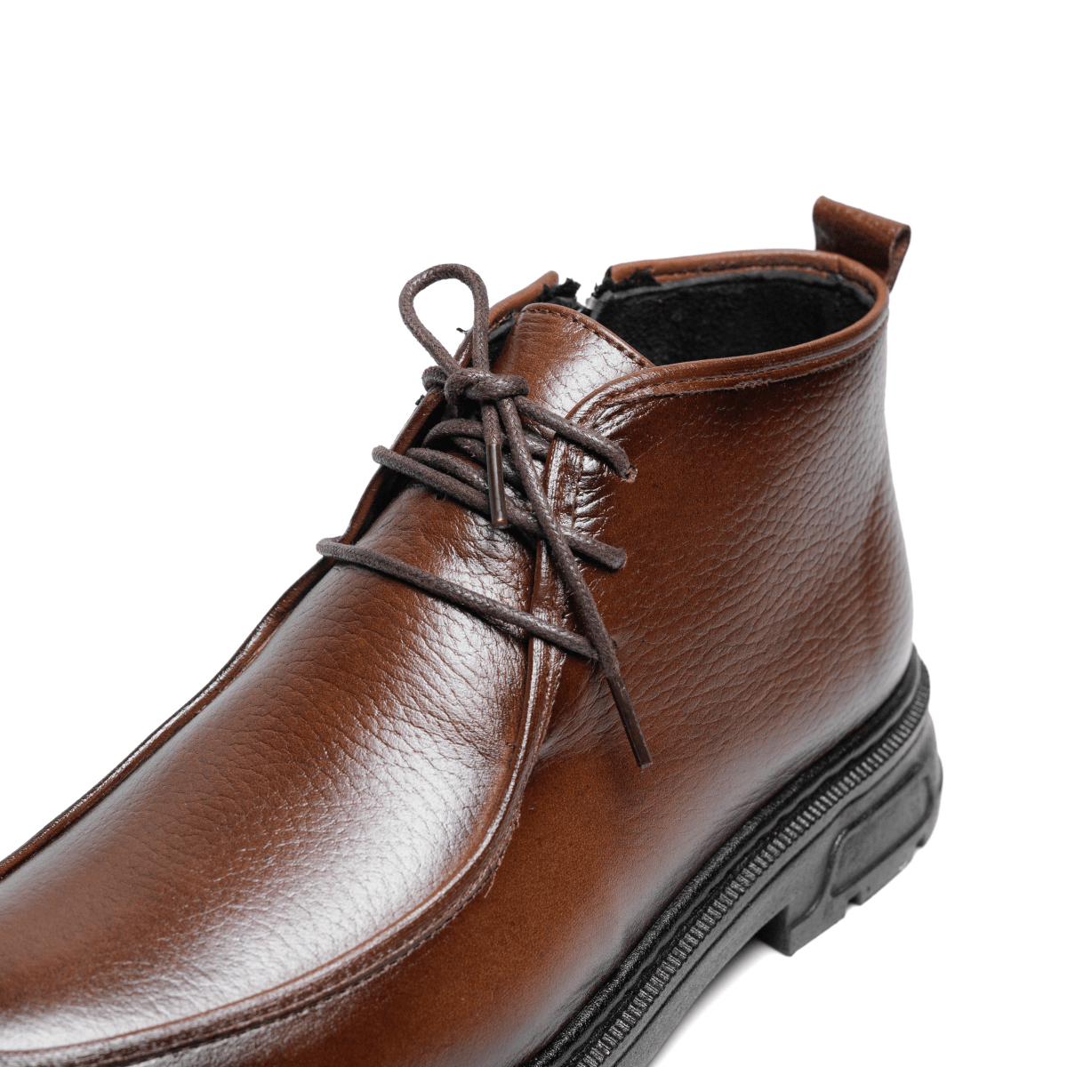 Image of Chester Marron Retro - Cuir de vachette - Cosmos-Algerie