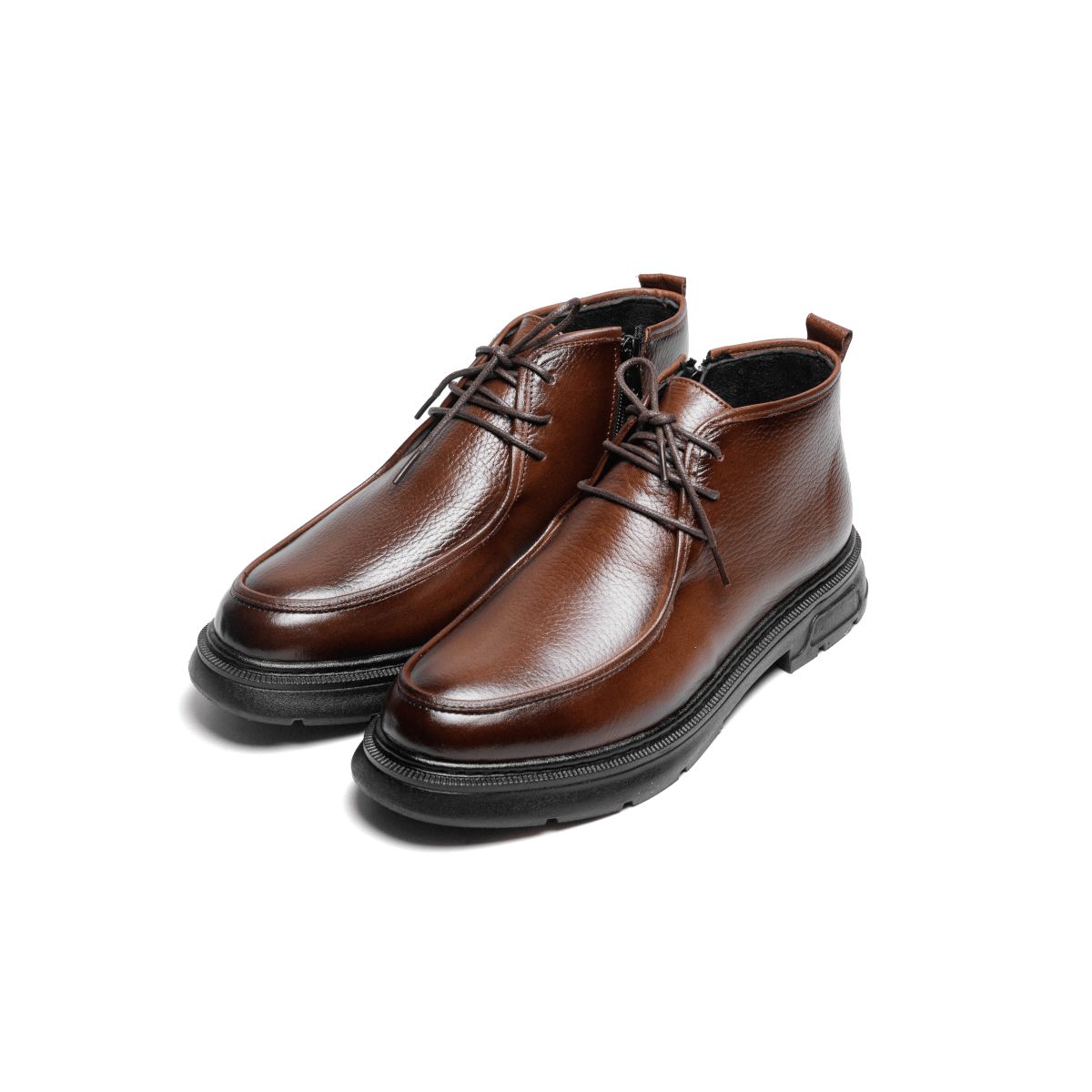 Image of Chester Marron Retro - Cuir de vachette - Cosmos-Algerie