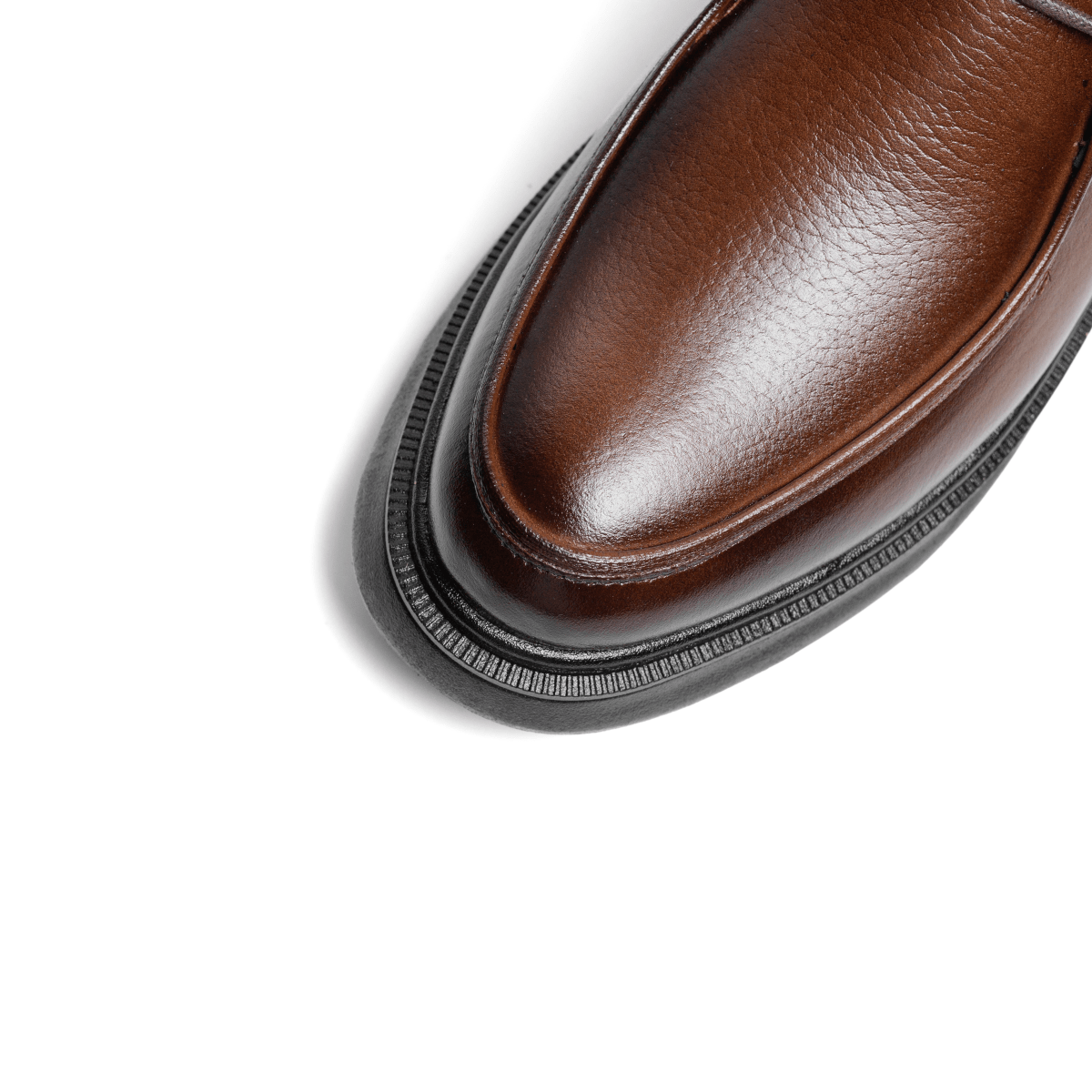 Image of Chester Marron Retro - Cuir de vachette - Cosmos-Algerie