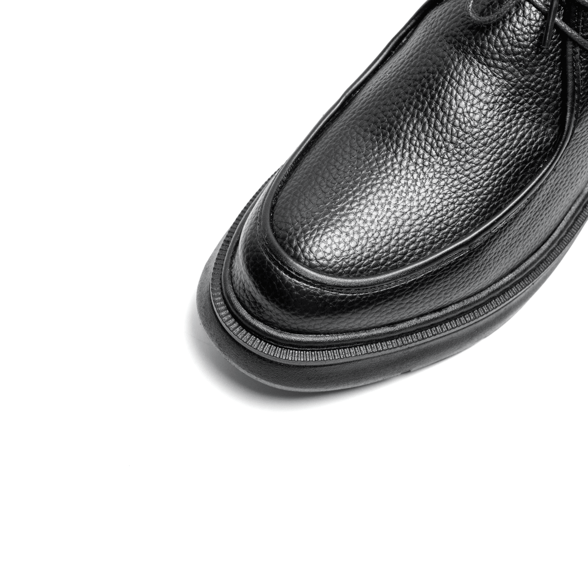Image of Chester Noir Carbone - Cuir de vachette - Cosmos-Algerie
