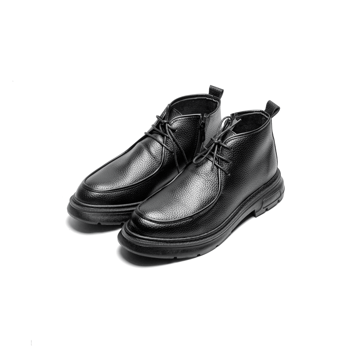 Image of Chester Noir Carbone - Cuir de vachette - Cosmos-Algerie