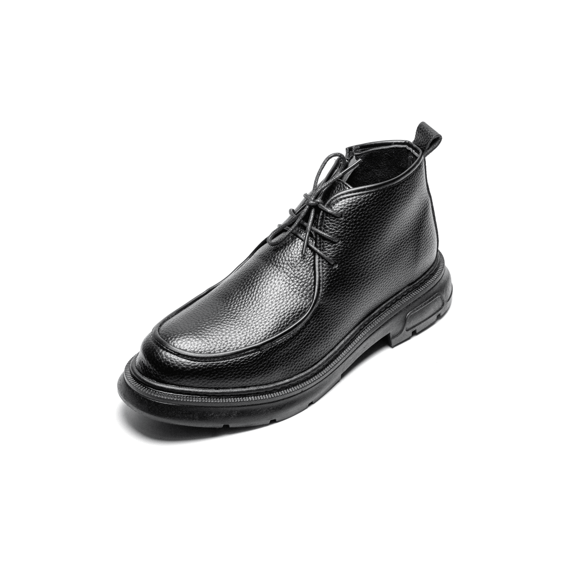 Image of Chester Noir Carbone - Cuir de vachette - Cosmos-Algerie