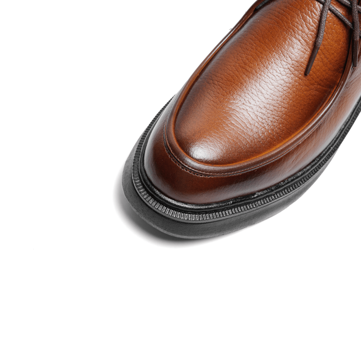 Image of Chester Tabac Vintage - Cuir de vachette - Cosmos-Algerie