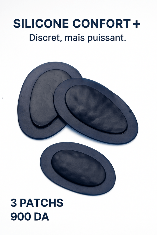 👣 COSMOS – Patchs Talon Silicone “Comfort‑Grip” - Cosmos - Algerie