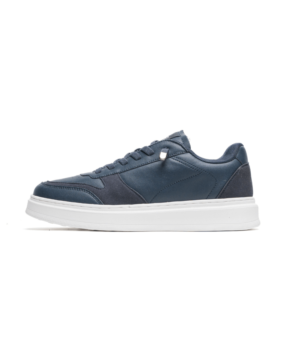 Image of COSMOS PREMIUM 3.0 |BLUE|— الحذاء الرياضي الجلدي الذي يرتقي بحياتك اليومية - كوزموس - الجزائر