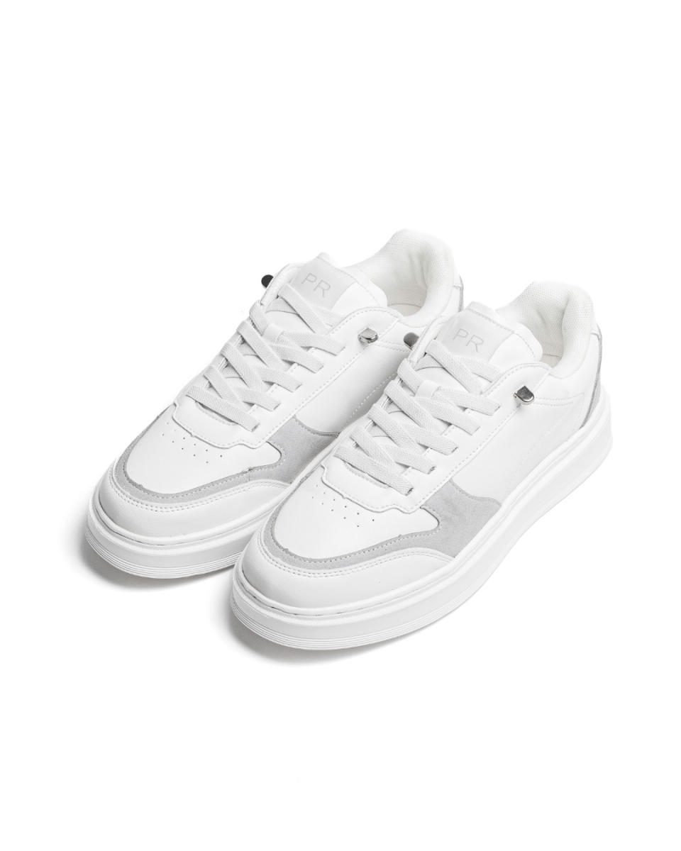 COSMOS PREMIUM 3.0 |BLEU|— La basket en cuir qui élève votre quotidien - Cosmos - Algerie