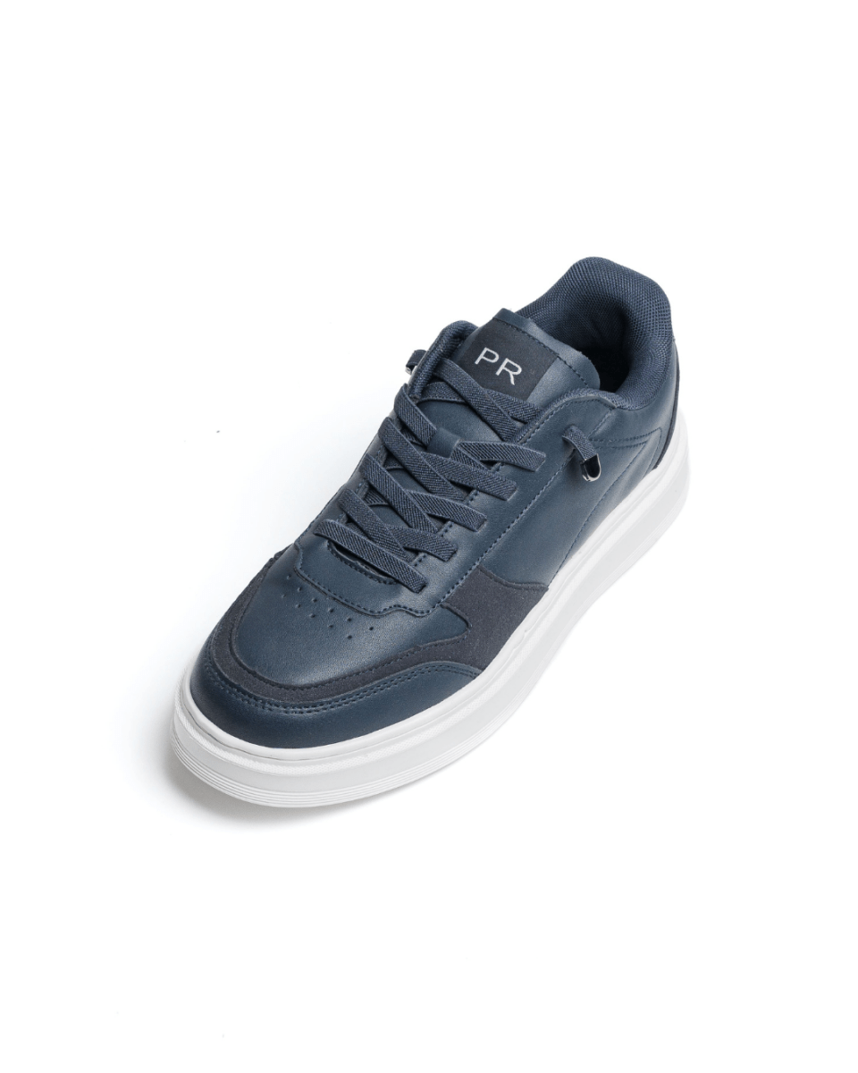 Image of COSMOS PREMIUM 3.0 |BLEU|— La basket en cuir qui élève votre quotidien - Cosmos - Algerie