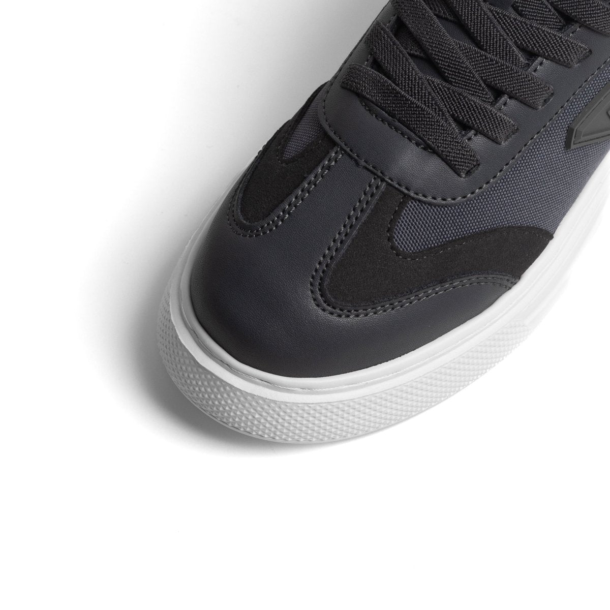 Image of Delta premium Gris - Tissu + Cuir véritable - Cosmos - Algerie