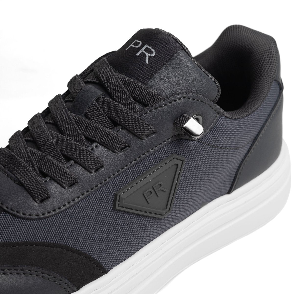 Image of Delta premium Gris - Tissu + Cuir véritable - Cosmos - Algerie