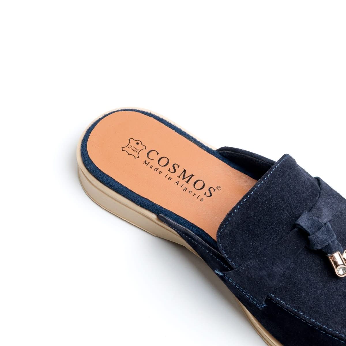 Estiva Bleu Rois Cuir Véritable - Cosmos - Algerie