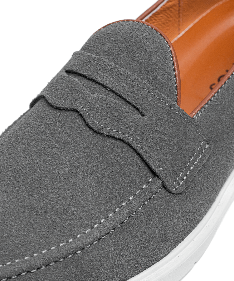 Image of Loafers Napoli Gris Froid (Old Money) - Cosmos - Algerie