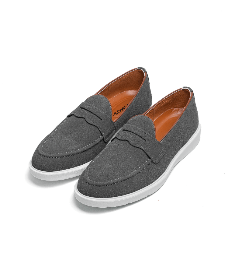 Image of Loafers Napoli Gris Froid (Old Money) - Cosmos - Algerie