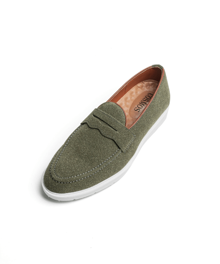 Loafers Napoli Vert Olive (Old Money) - Cosmos - Algerie