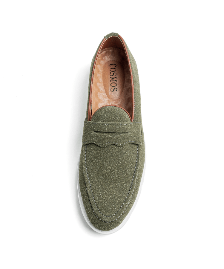 Image of Loafers Napoli Vert Olive (Old Money) - Cosmos - Algerie