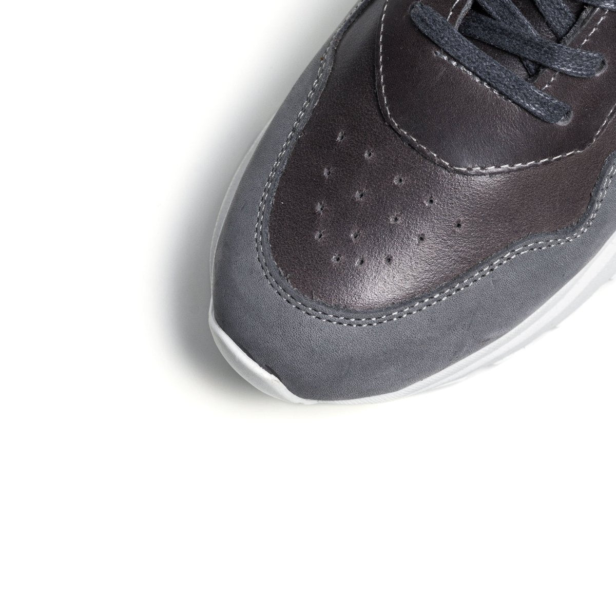 Image of New era hybride Gris - Cuir Véritable - Cosmos - Algerie