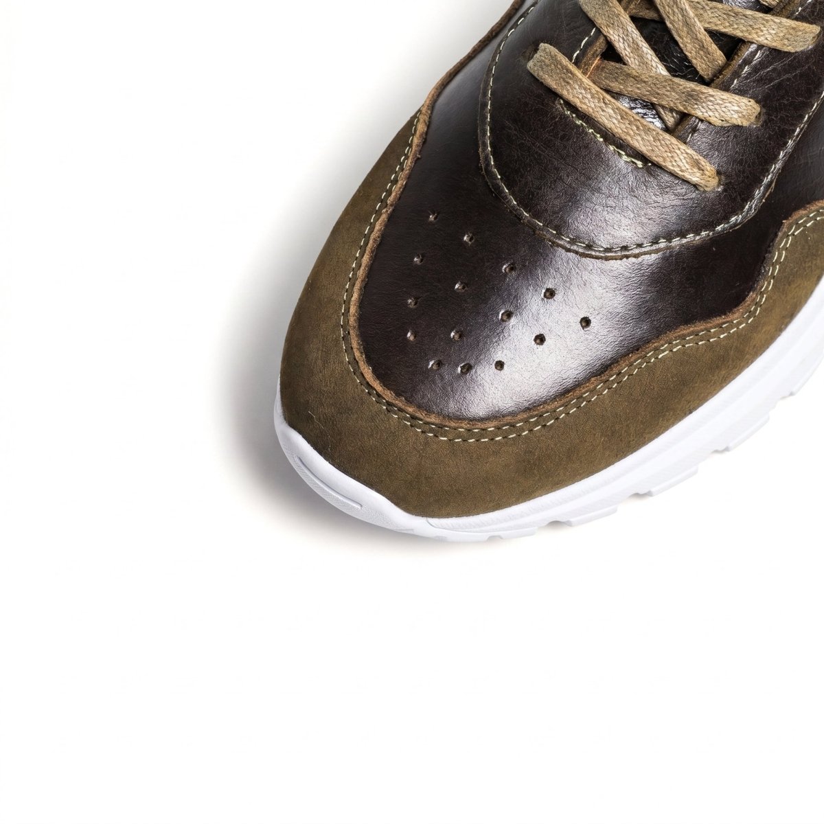 Image of New era hybride Vert - Cuir Véritable - Cosmos - Algerie