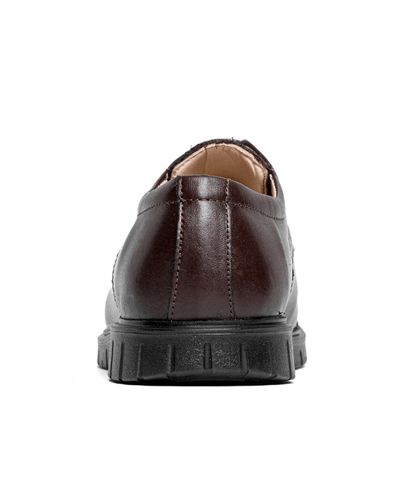 Oxford Fleuri Marron – Cuir - Cosmos - Algerie