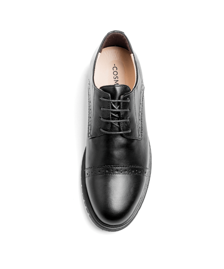 Oxford Fleuri Noir – Cuir - Cosmos - Algerie