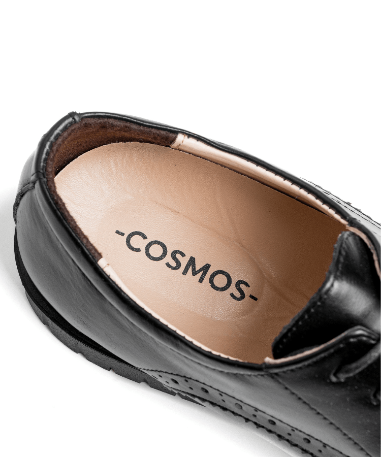 Oxford Fleuri Noir – Cuir - Cosmos - Algerie