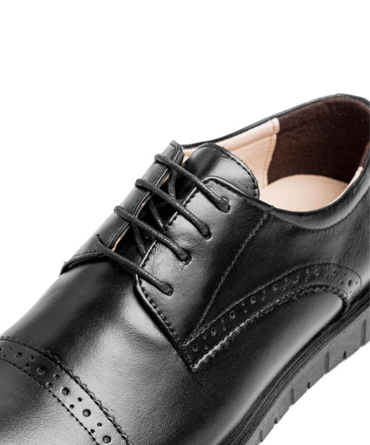 Oxford Fleuri Noir – Cuir - Cosmos - Algerie