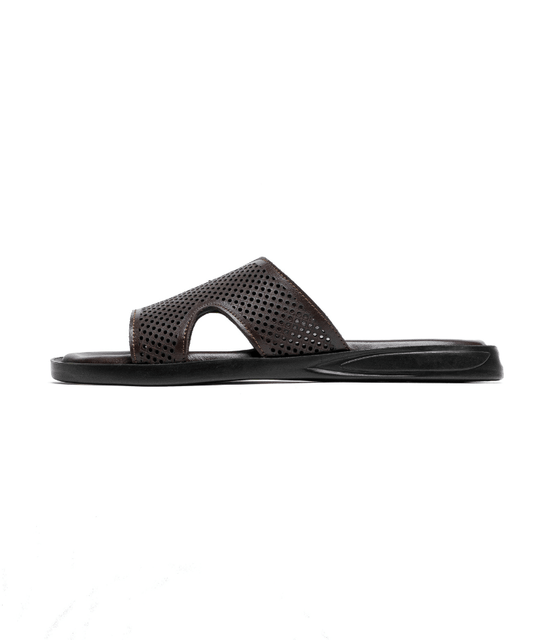 Sandale Moro Marron (Cuir Véritable) - Cosmos - Algerie