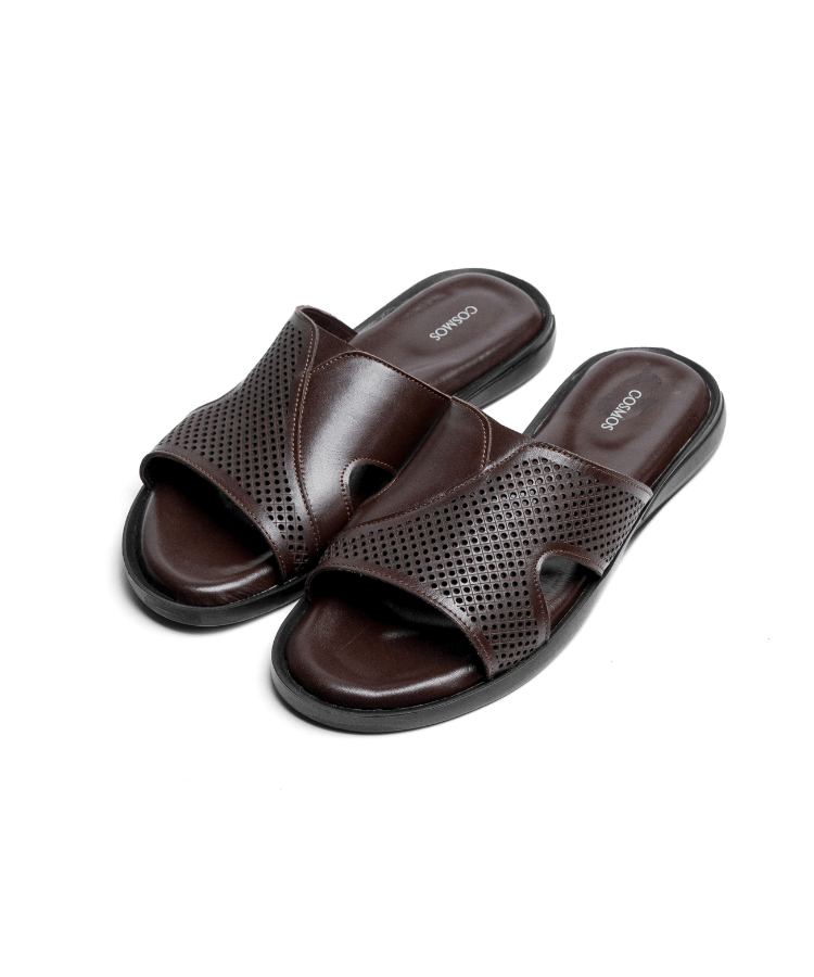 Sandale Moro Marron (Cuir Véritable) - Cosmos - Algerie